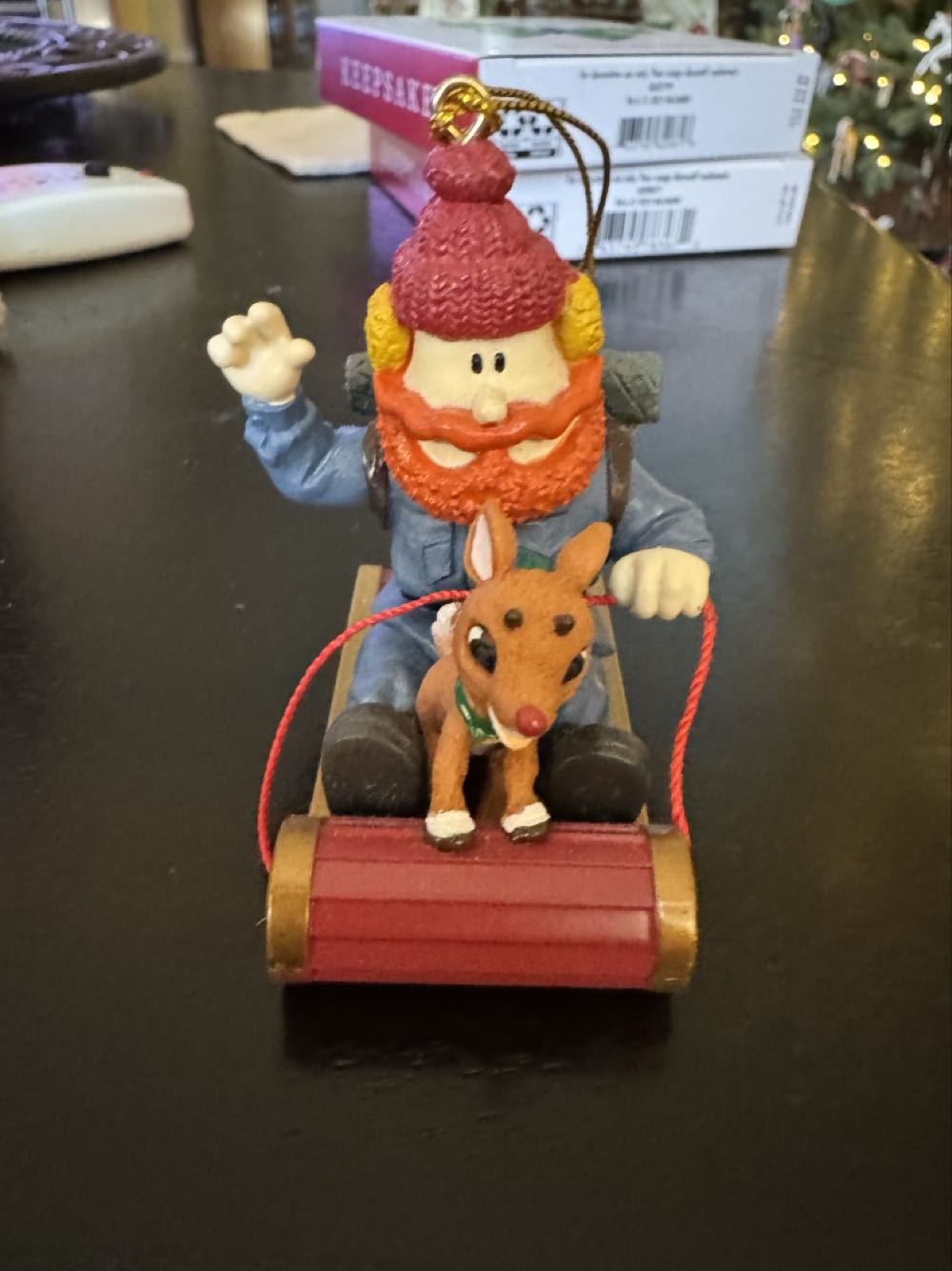 Hallmark Walmart Only Star Wars The Mandalorian & Grogu Comic Box Ornament Set