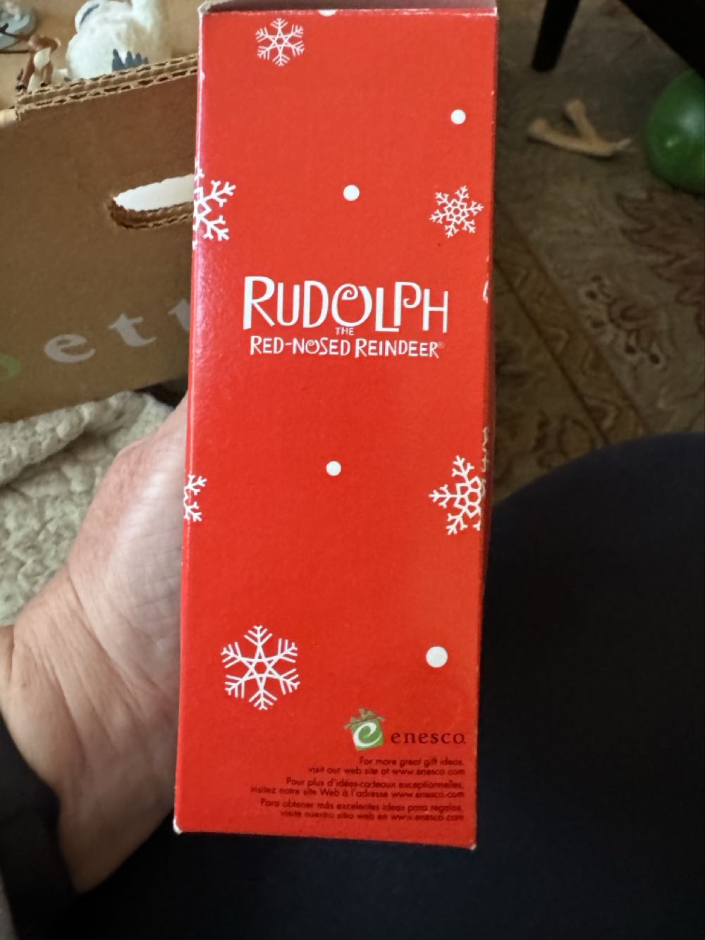 Yukon Cornelius On Sled  ornament collectible - Main Image 4