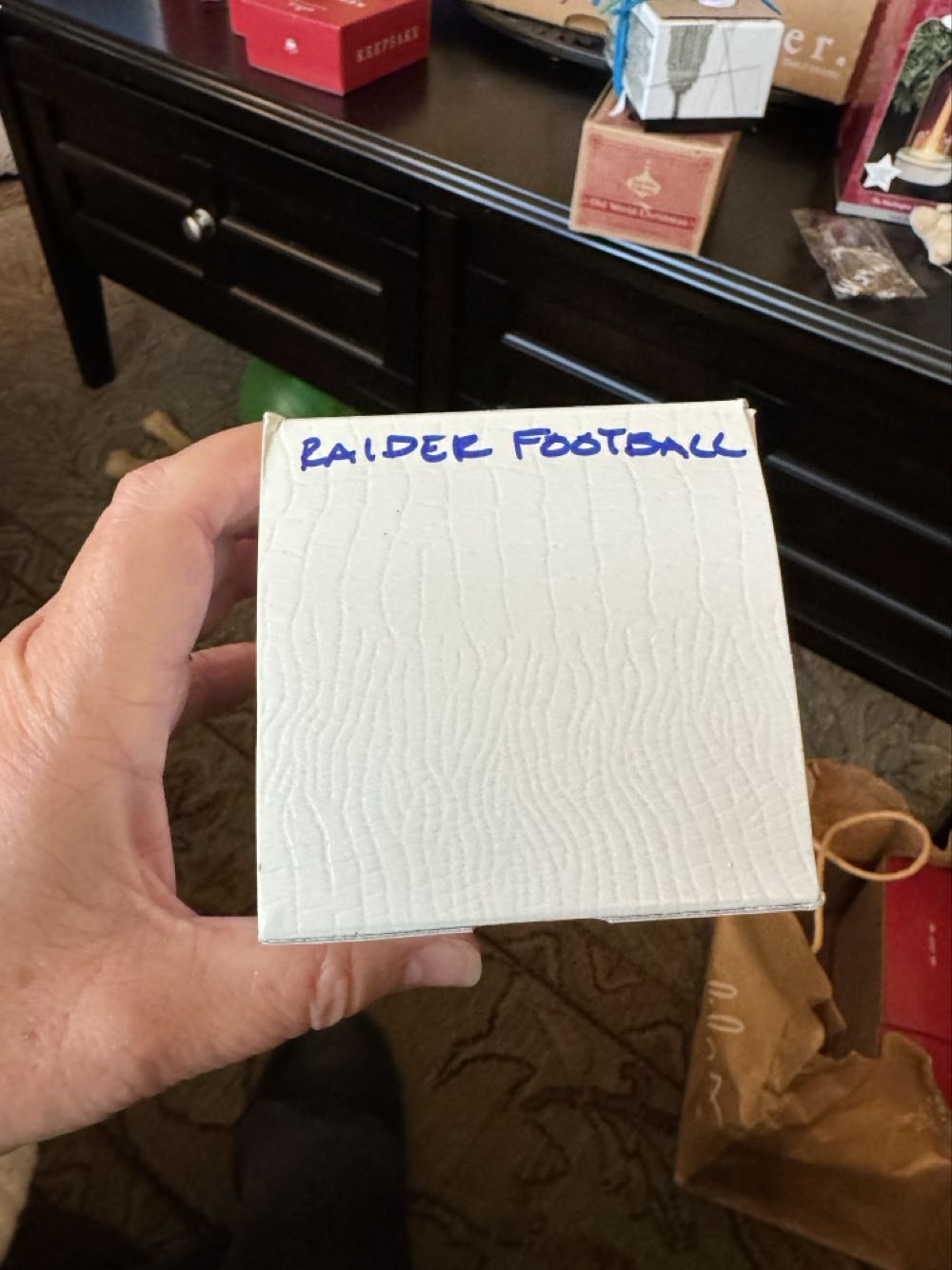 Oakland Raiders Football  (Sports) ornament collectible - Main Image 2