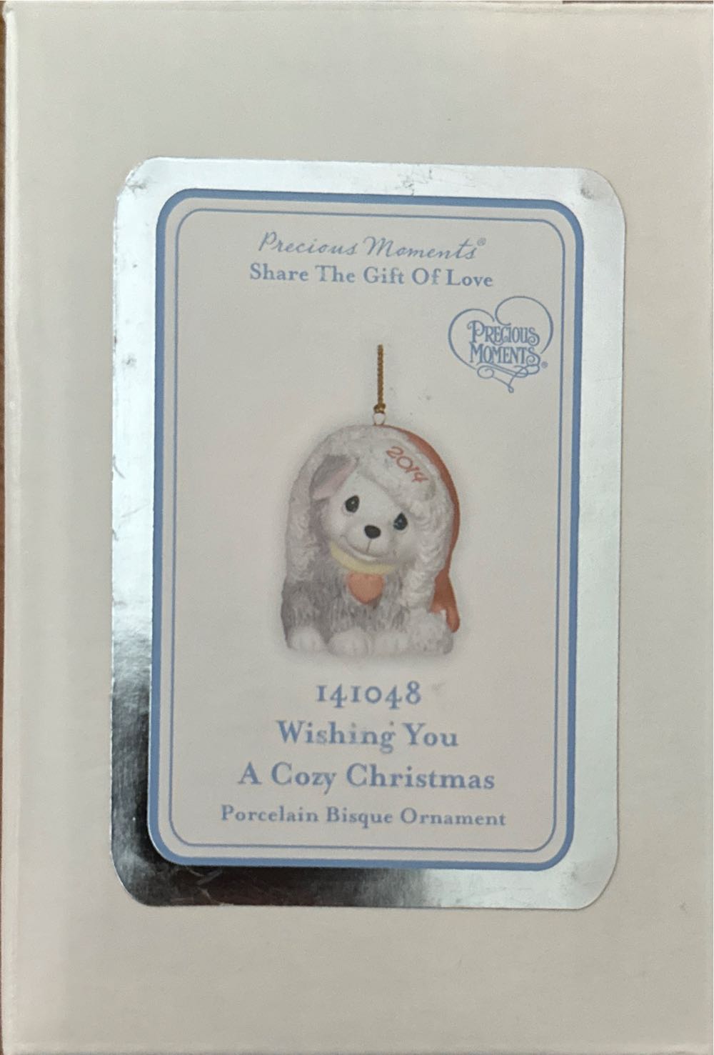 Wishing You A Cozy Christmas - Precious Moments Ornaments (Christmas) ornament collectible [Barcode 875555016673] - Main Image 2