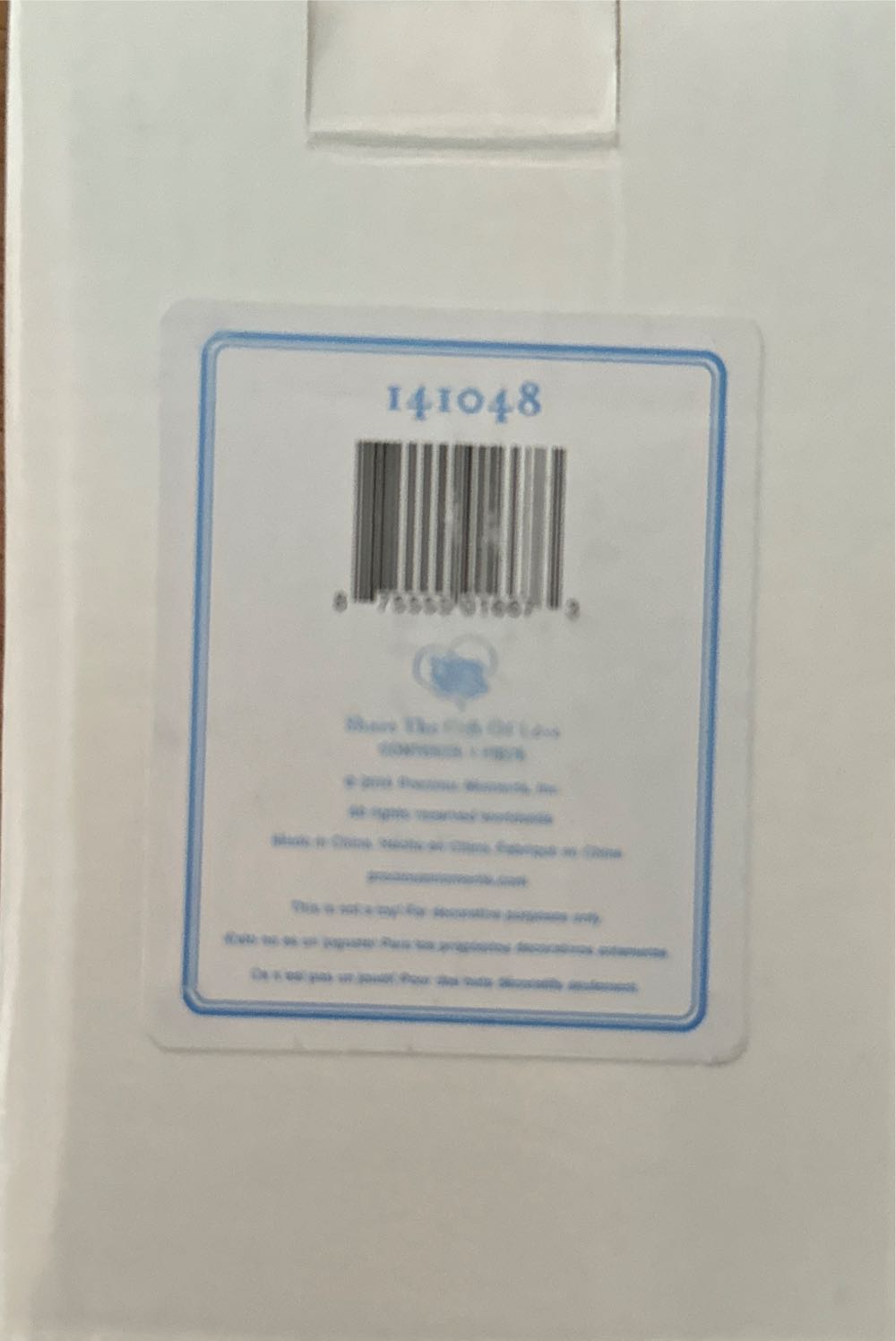 Wishing You A Cozy Christmas - Precious Moments Ornaments (Christmas) ornament collectible [Barcode 875555016673] - Main Image 3