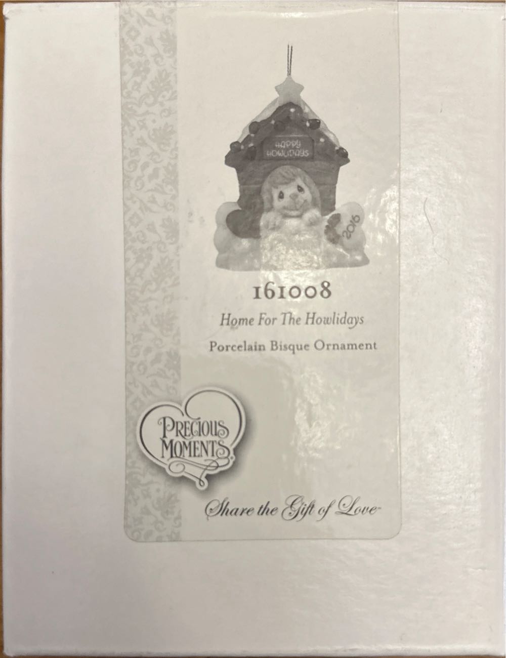 Home For The Howlidays - Precious Moments Ornaments (Christmas) ornament collectible [Barcode 875555036008] - Main Image 2