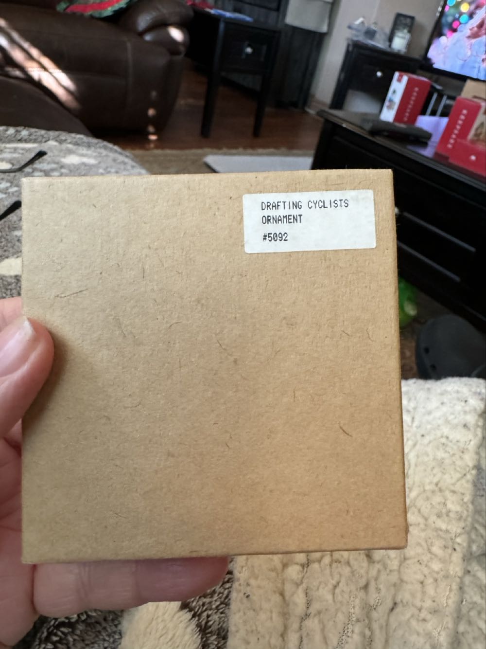 Drafting Cyclists Ornament  ornament collectible - Main Image 3