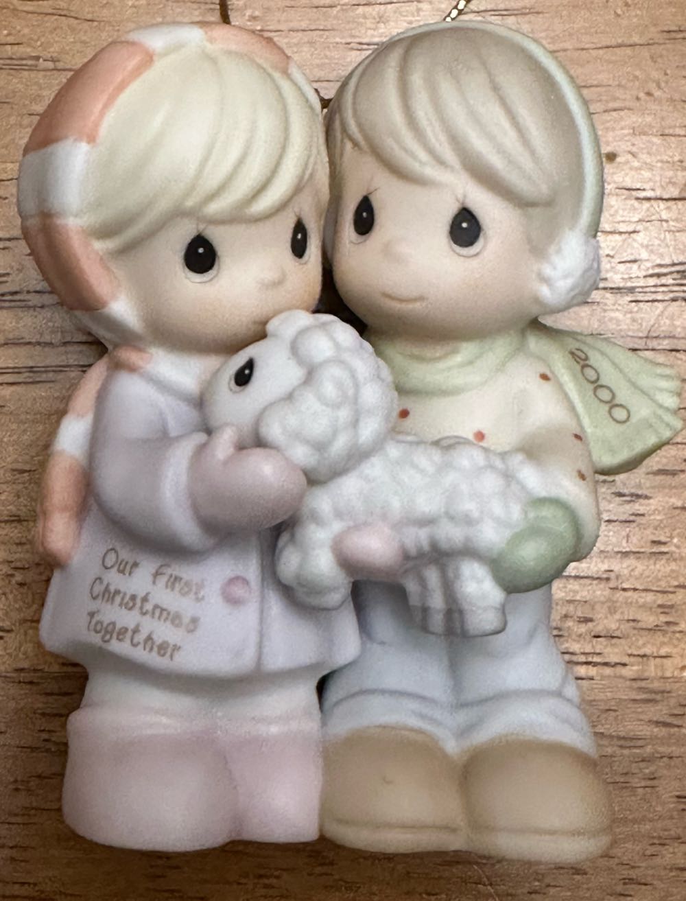 Our First Christmas Together - Precious Moments Ornaments (Christmas) ornament collectible [Barcode 045544723442] - Main Image 2
