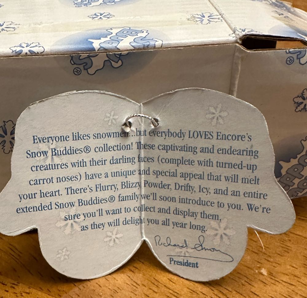 Snow Buddies Powder  - Snow Buddies (Christmas) ornament collectible - Main Image 2