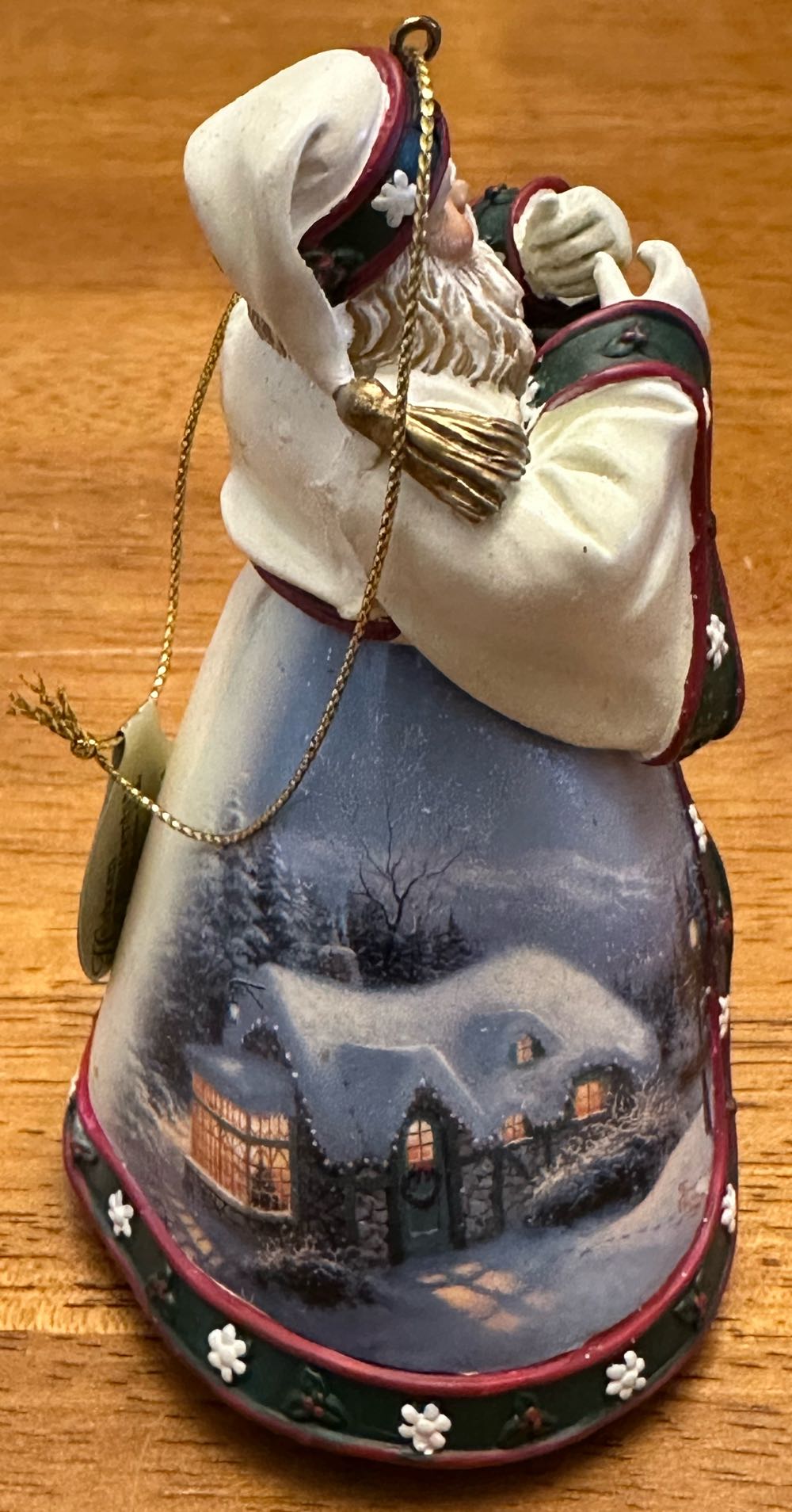 Dawn Of Christmas Day Santa - Thomas Kinkade Old World Santas (Christmas) ornament collectible - Main Image 2