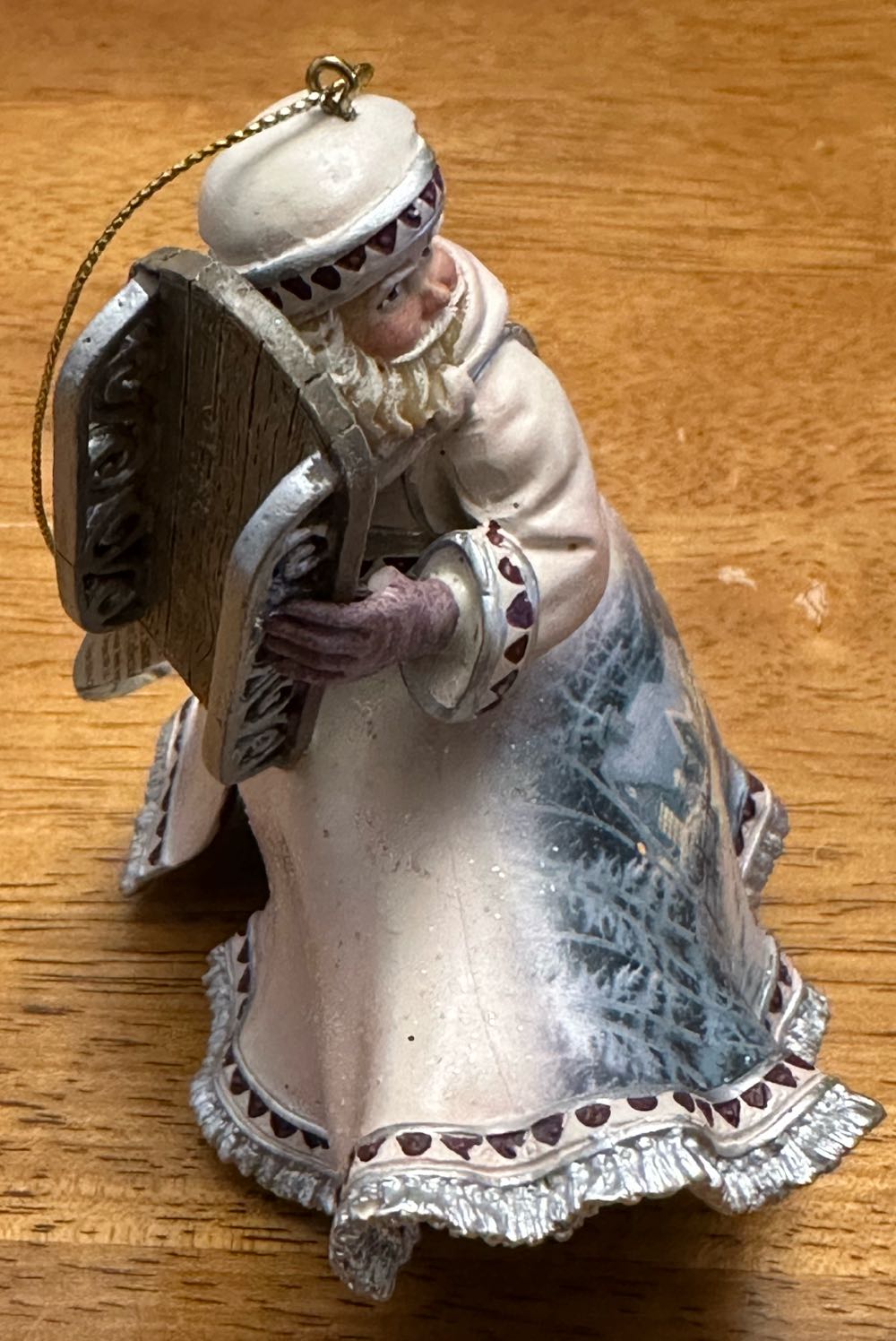 Winter Path Of Welcome Santa - Thomas Kinkade Old World Santas (Christmas) ornament collectible - Main Image 2
