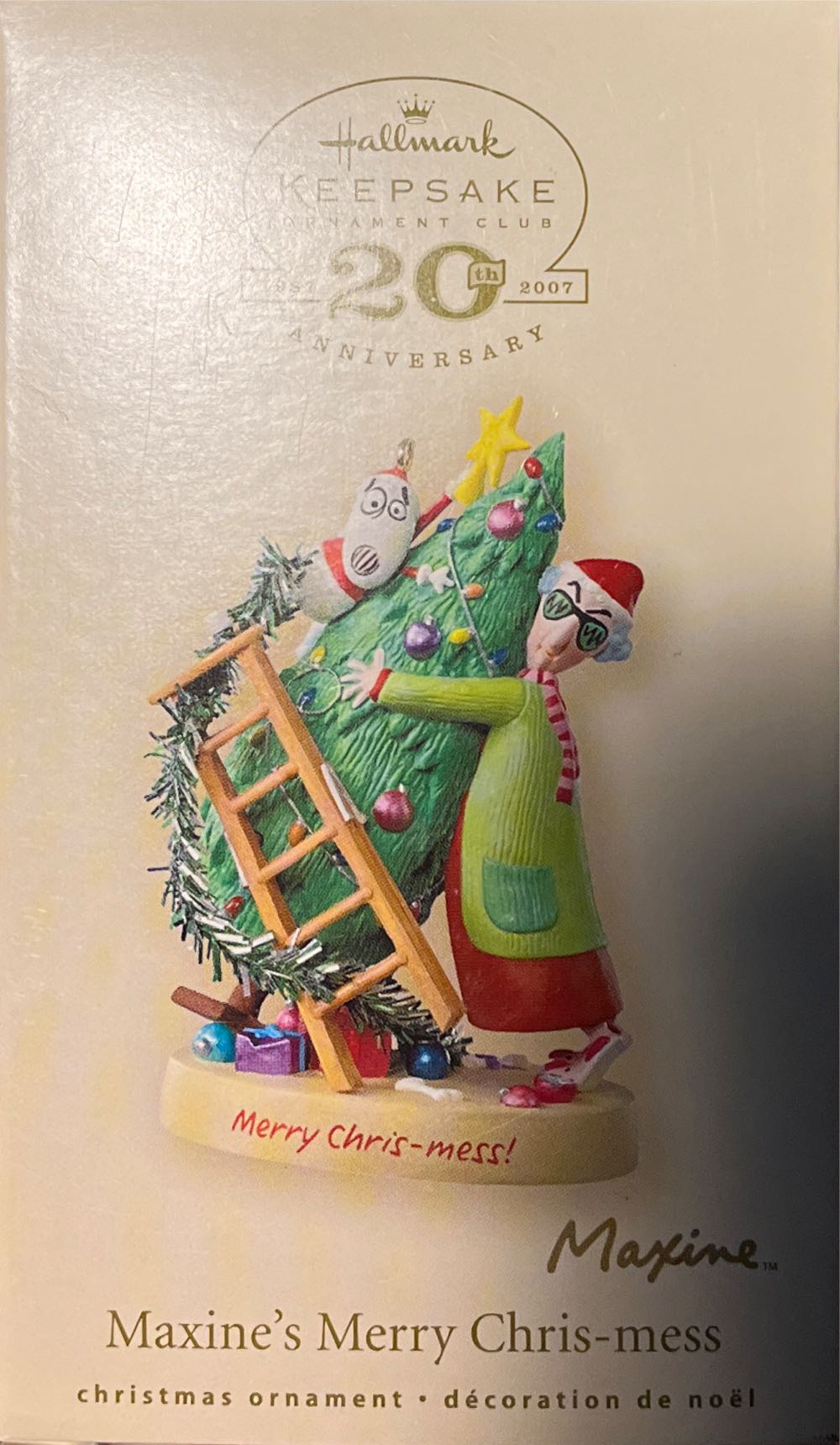 Disney Little Mermaid “here Comes Santa Claws” Ornament By Enesco *