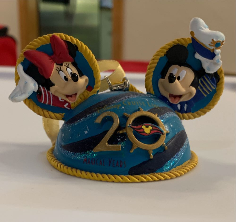 Disney Cruise Lines 20th Anniversary  ornament collectible - Main Image 1