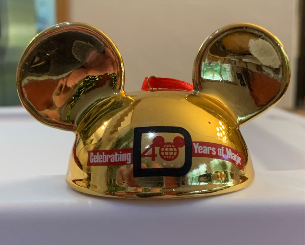 Disneyland 40th Anniversary  ornament collectible - Main Image 1