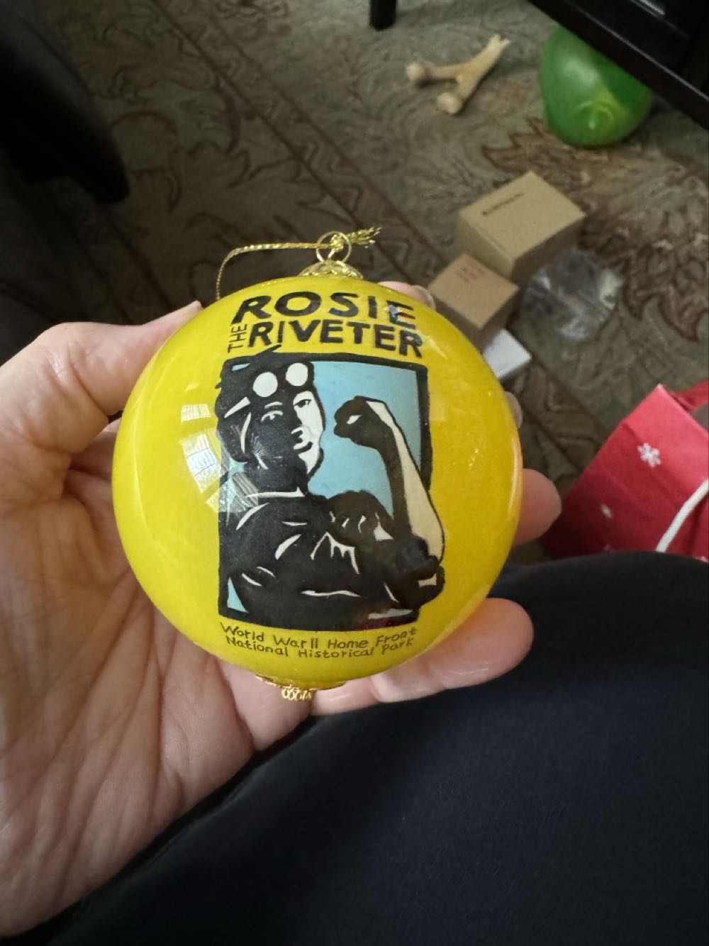 Rosie The Riveter  (Places) ornament collectible - Main Image 2