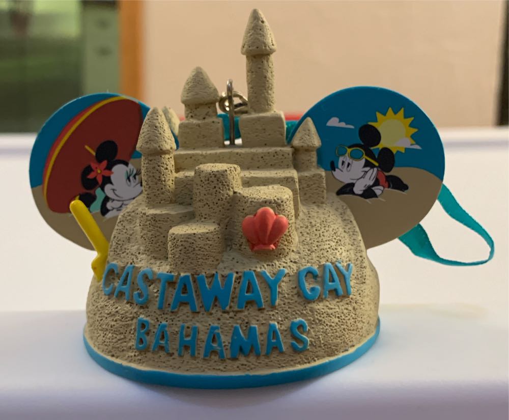 Castaway Cay Sand Castle - Disney Cruise Line (Disney Cruise Lines) ornament collectible [Barcode 400916364836] - Main Image 2