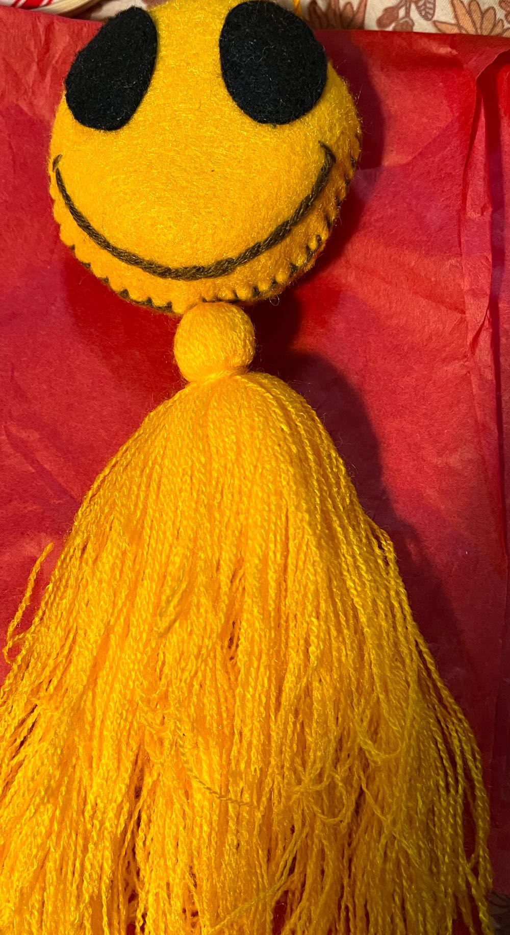 Current - Stocking Hanger - 1990 - Santa Holding Teddy Bear