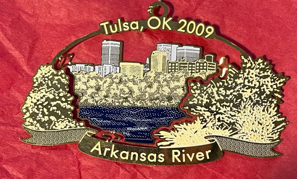 Arkansas River - Tulsa OK  ornament collectible - Main Image 1