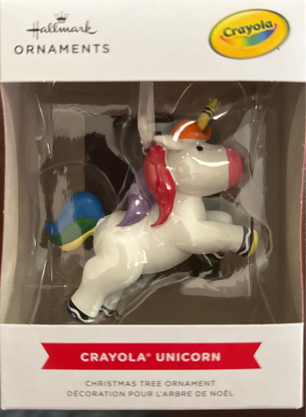Crayola Unicorn  ornament collectible [Barcode 763795776276] - Main Image 2