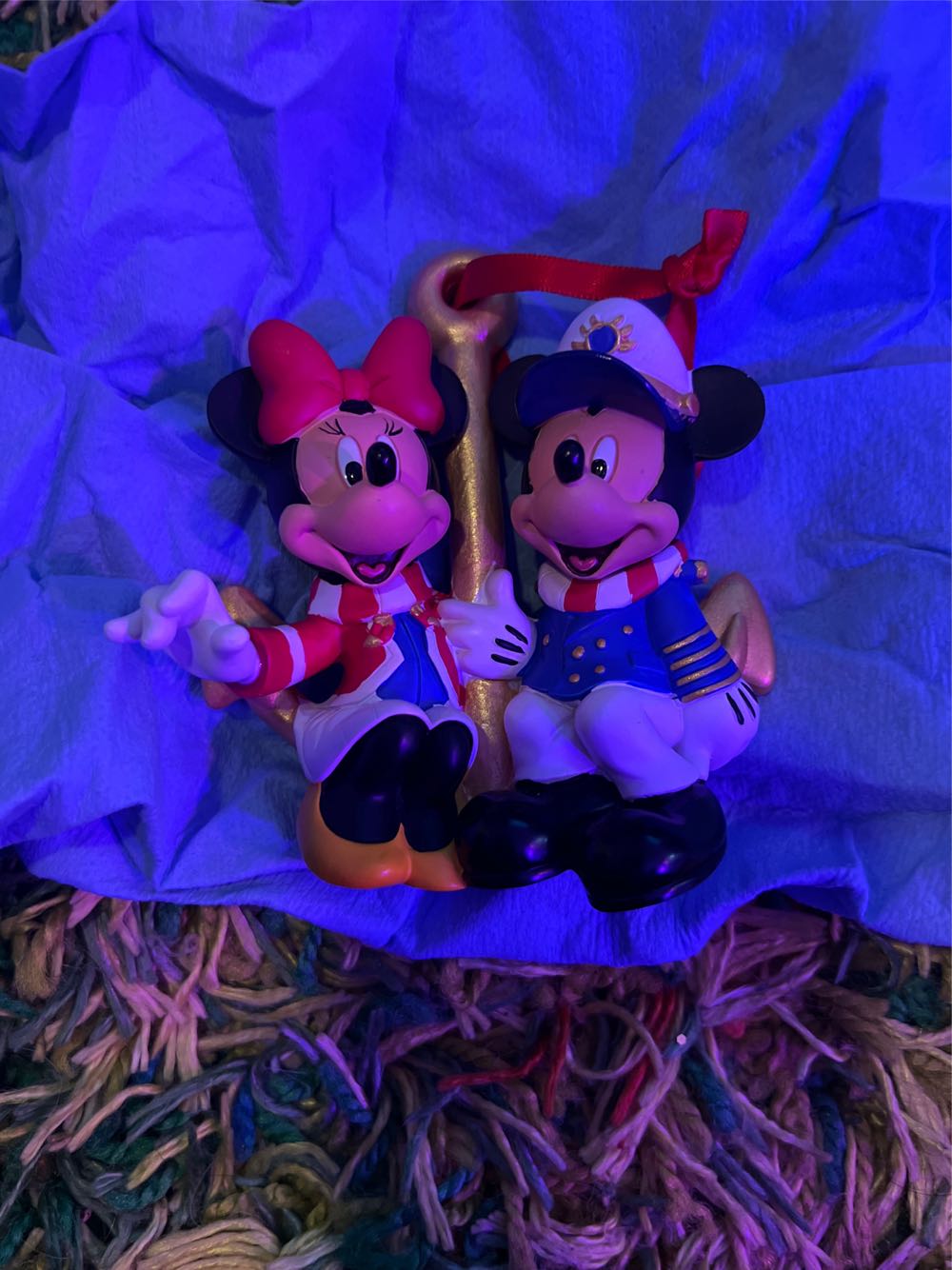 Lit Christmas Tree Lot