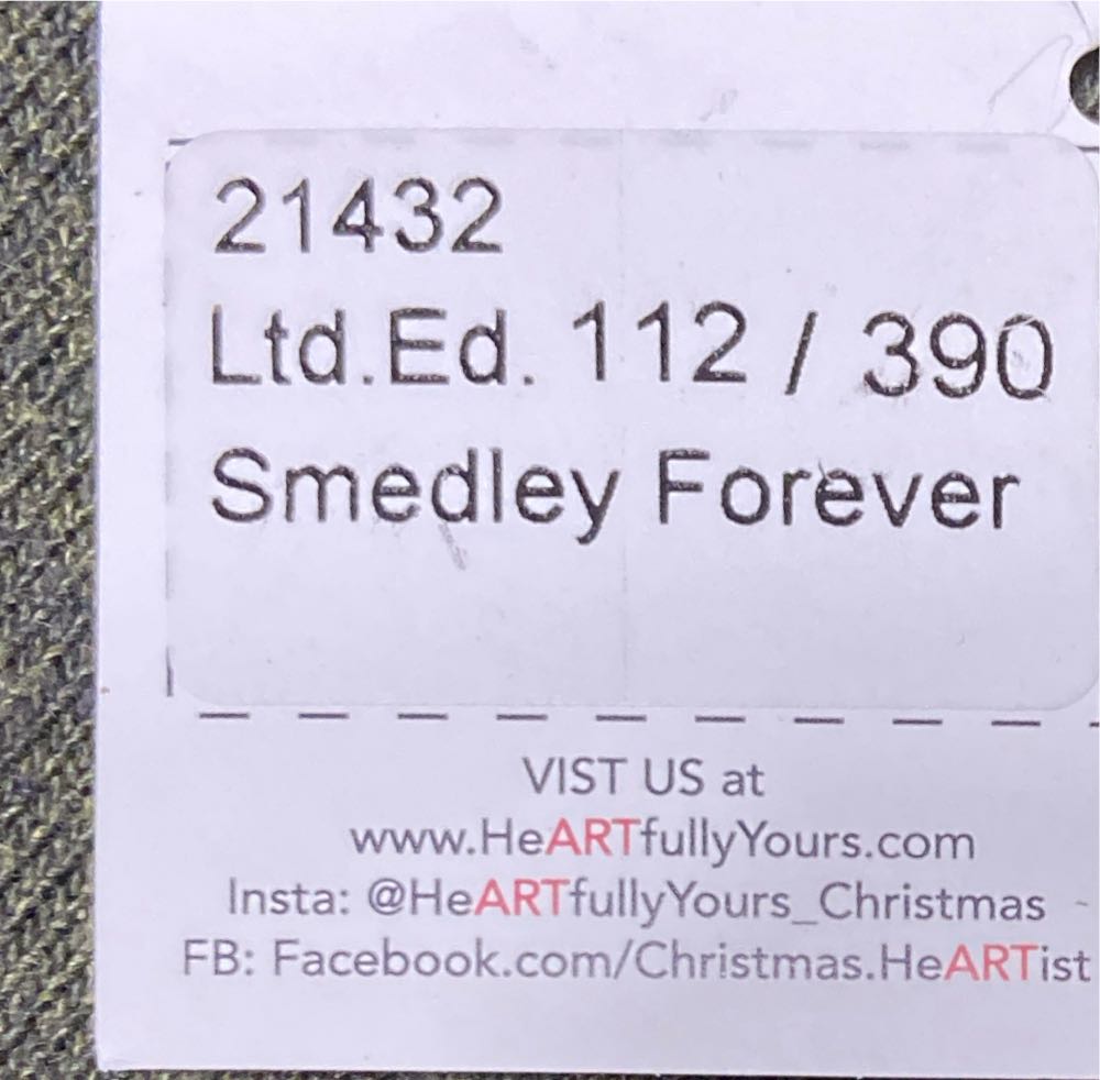 HY Smedley Forever 1  ornament collectible - Main Image 2