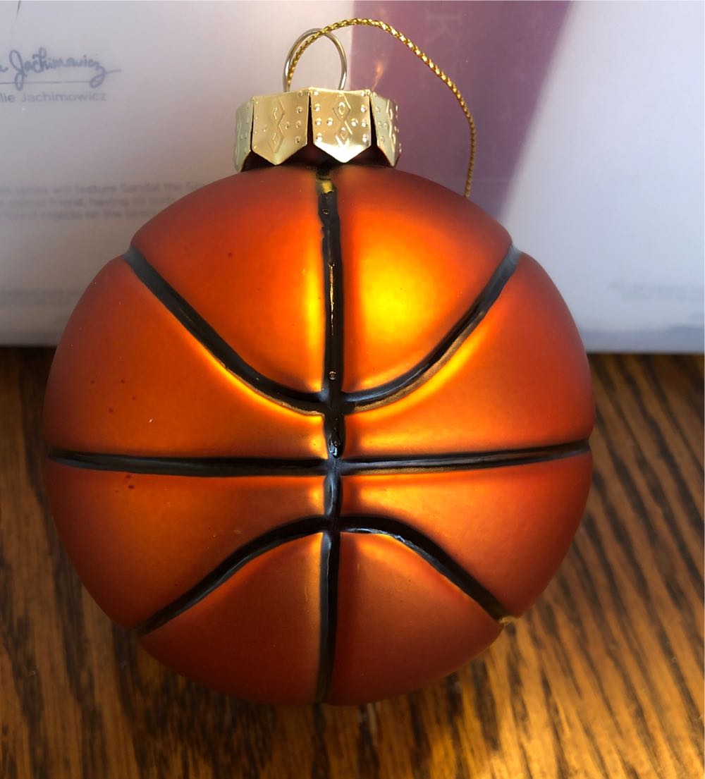 Basketball Ball  (Sports) ornament collectible - Main Image 2