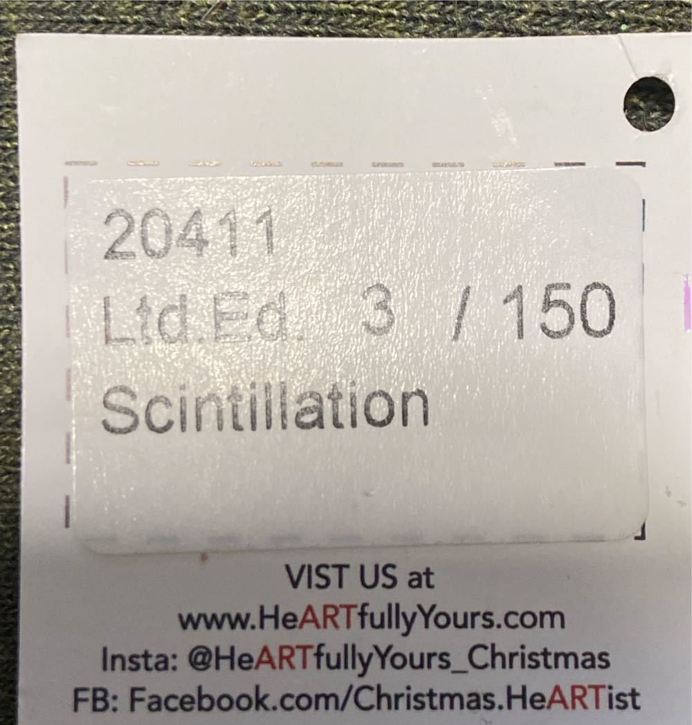 HY Scintillation Silver  ornament collectible - Main Image 3