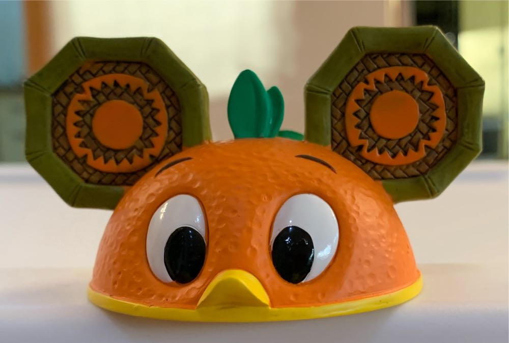 Impressionista peach glass ball