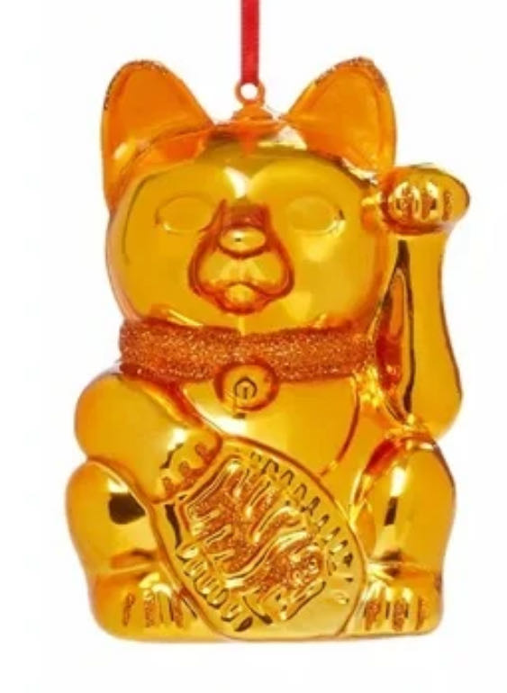 Lucky Cat  ornament collectible [Barcode 194136427081] - Main Image 3