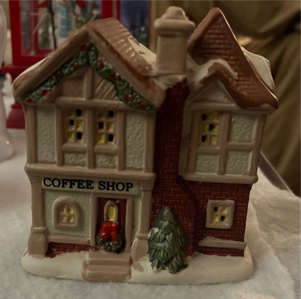 Holiday Time - Coffee Shop  (Christmas Ornament) ornament collectible [Barcode 049696703758] - Main Image 1
