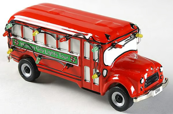 Christmas Lights Tour - The Original Snow Village (Department 56) ornament collectible - Main Image 2