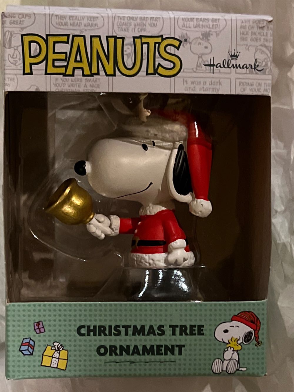 Snoopy Ringing Bell - The Peanuts Gang (Snoopy) ornament collectible [Barcode 763795801107] - Main Image 2
