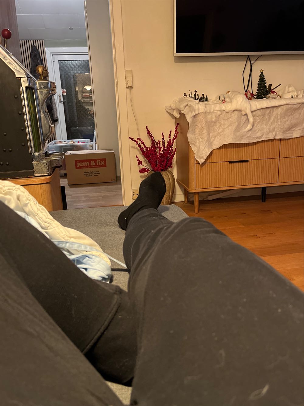 Holiday Traditions Exclusive Christmas Tree With A Cross Hanging Ornament With Verse 3.5-inch