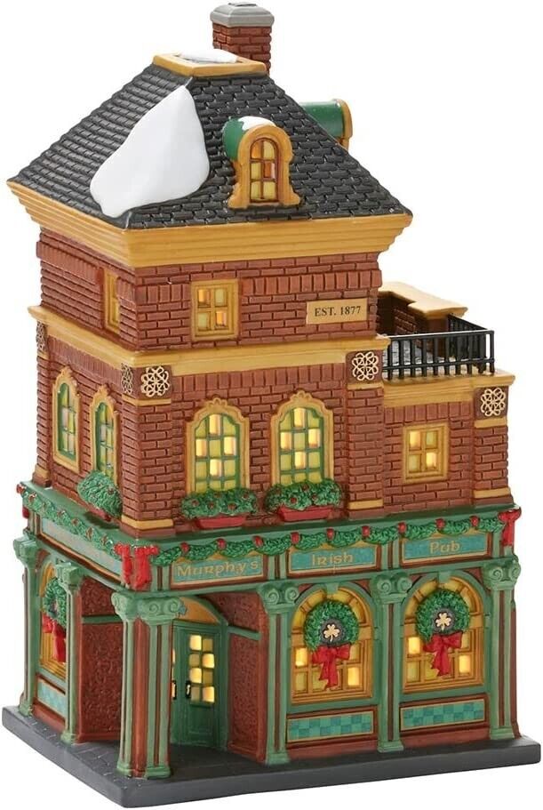 Murphy’s Irish Pub - Christmas In The City (Department 56) ornament collectible - Main Image 2