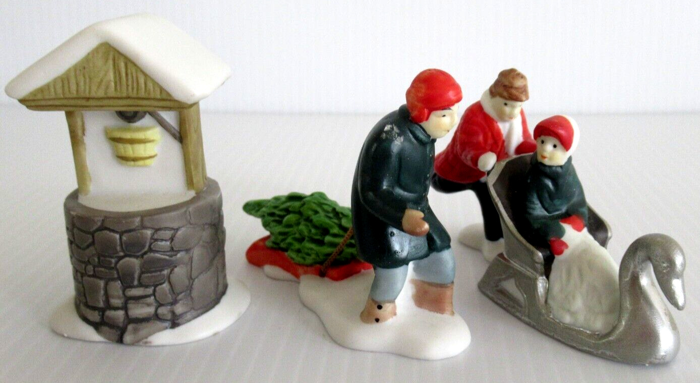 New England Winter Accessory Set - Heritage Village Collection (Department 56) ornament collectible - Main Image 2