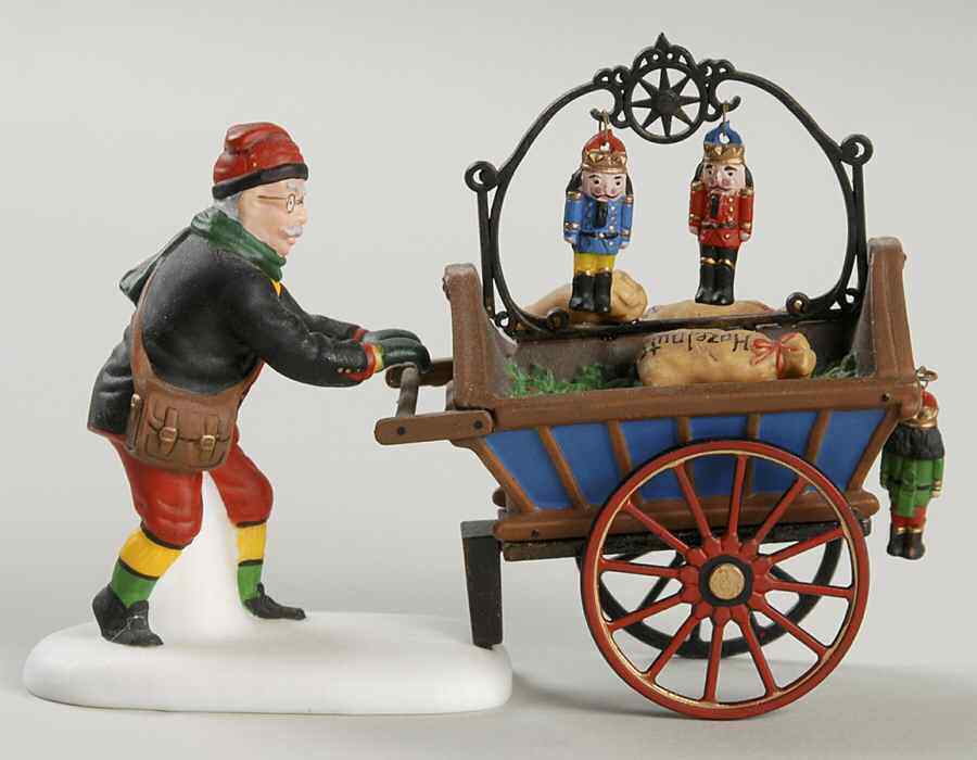 Nutcracker Vendor And Cart - Heritage Village Collection (Department 56) ornament collectible - Main Image 2