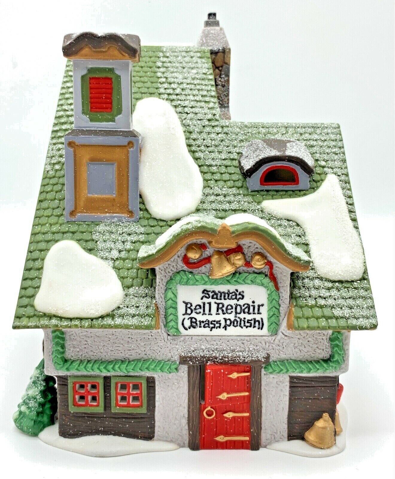 Santa’s Bell Repair - North pole series (Department 56) ornament collectible - Main Image 2