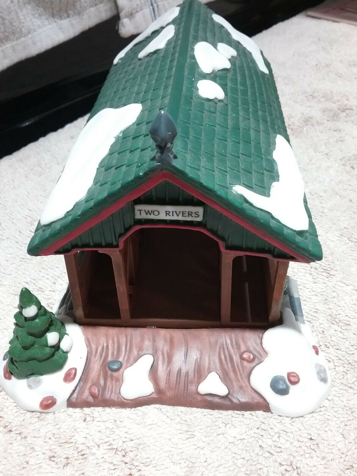 Two Rivers Bridge - New England Village Series (Department 56) ornament collectible - Main Image 2