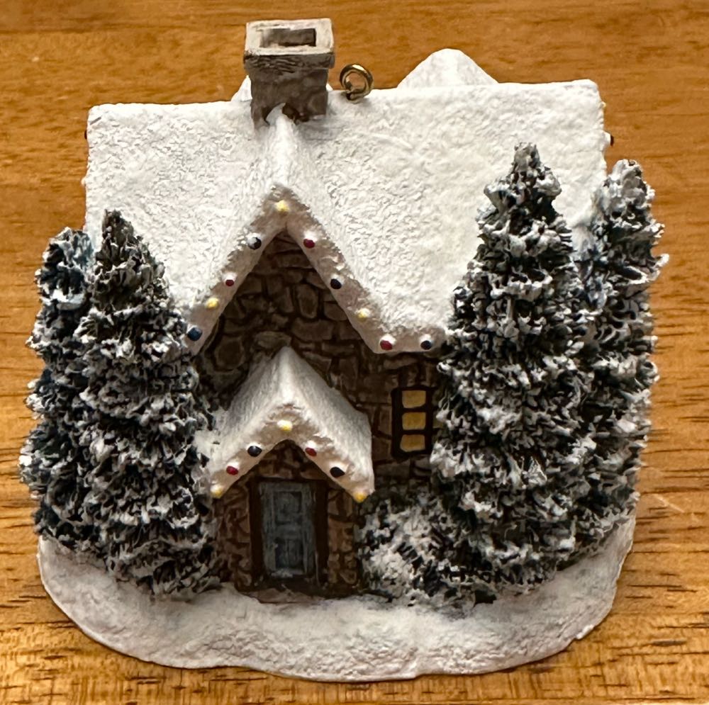 Christmas Eve - Thomas Kinkade Winter Memories (Christmas) ornament collectible - Main Image 2