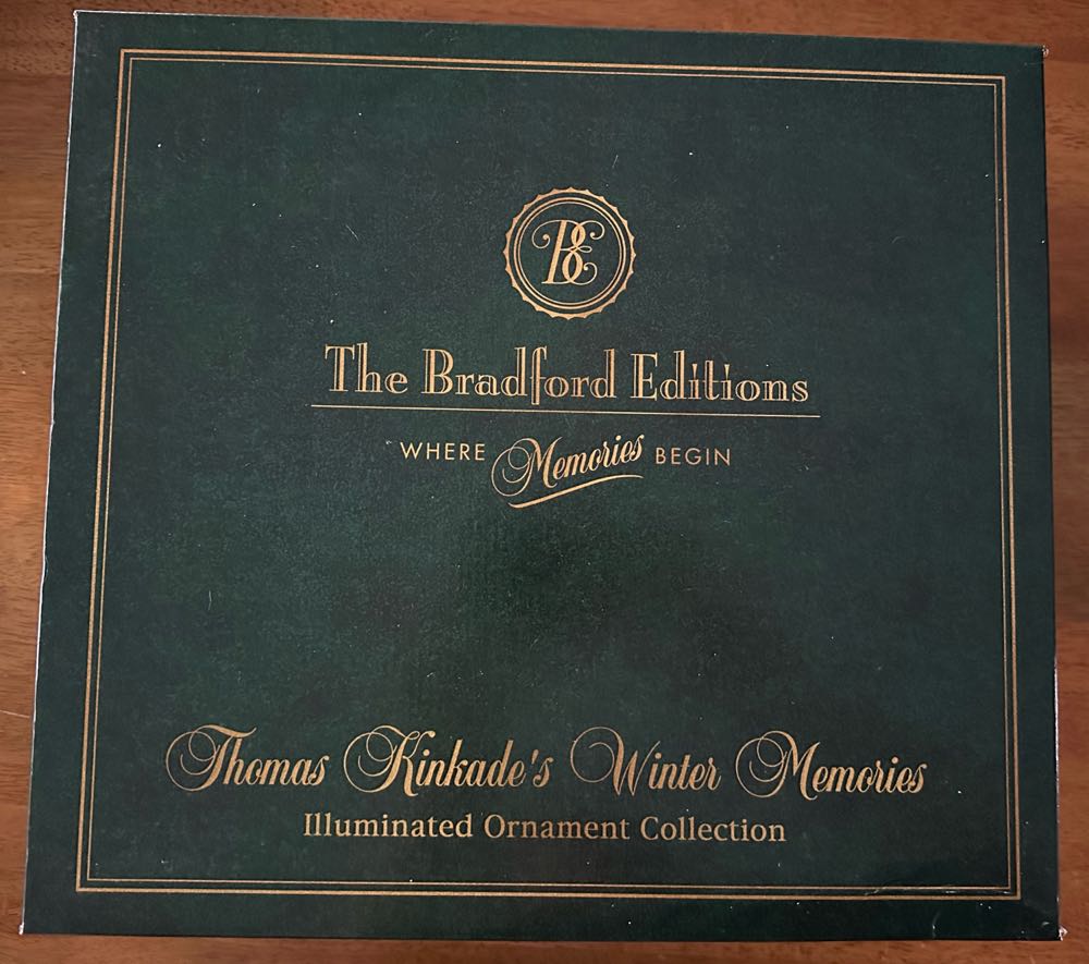 A Holiday Gathering - Thomas Kinkade Winter Memories (Christmas) ornament collectible - Main Image 4