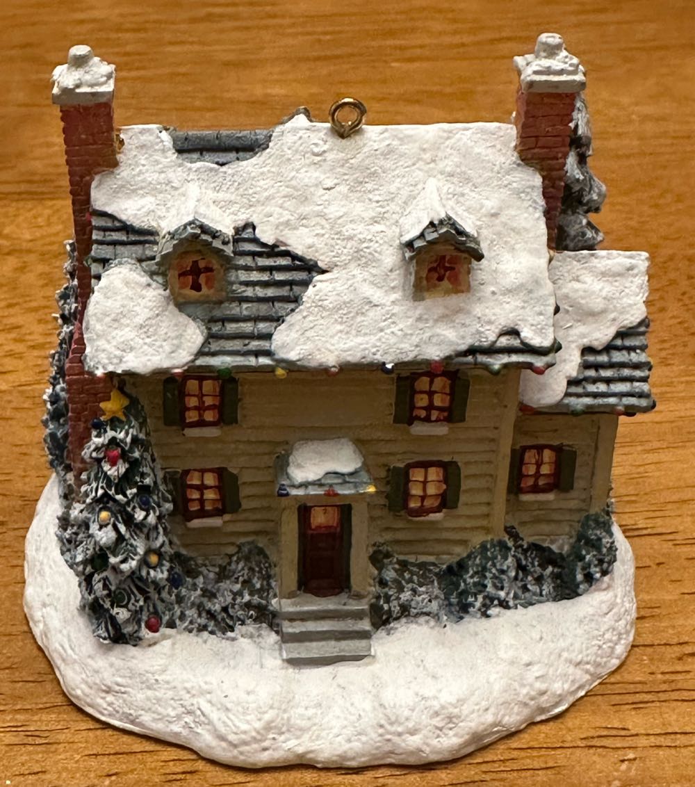 Winter Morning - Thomas Kinkade Winter Memories (Christmas) ornament collectible - Main Image 1