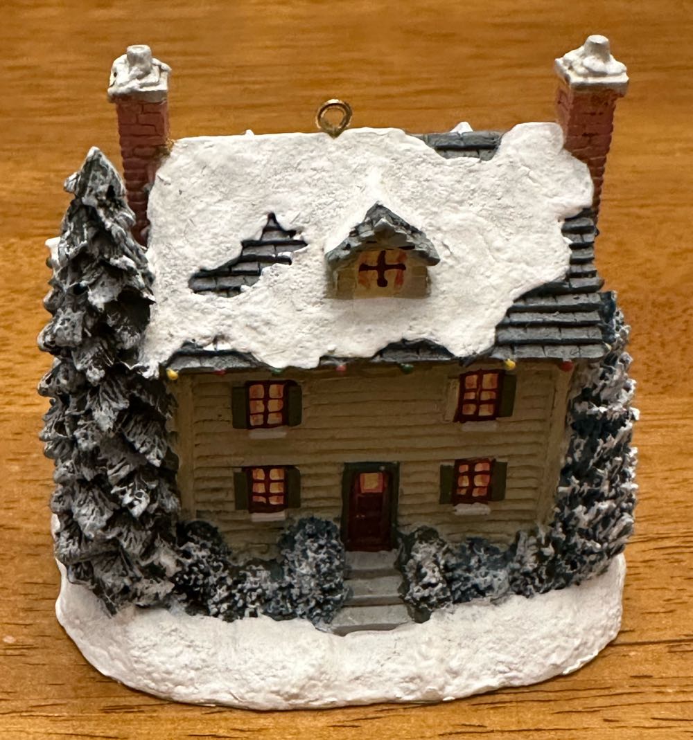 Winter Morning - Thomas Kinkade Winter Memories (Christmas) ornament collectible - Main Image 2