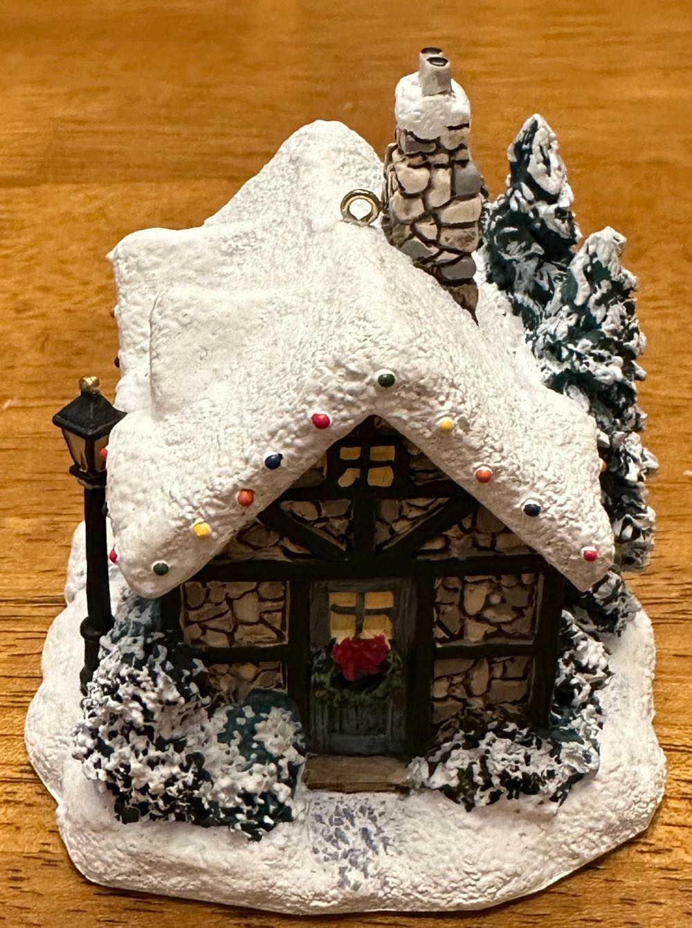 Silent Night - Thomas Kinkade Winter Memories (Christmas) ornament collectible - Main Image 2