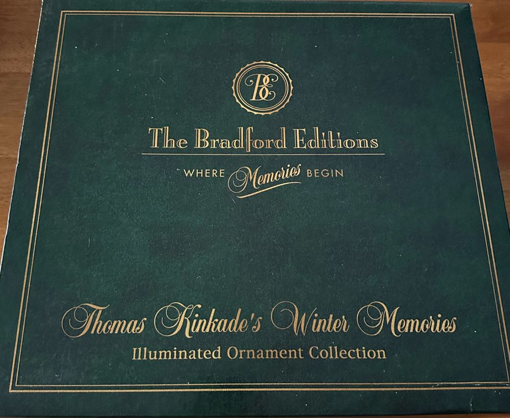 Victorian Christmas II - Thomas Kinkade Winter Memories (Christmas) ornament collectible - Main Image 4