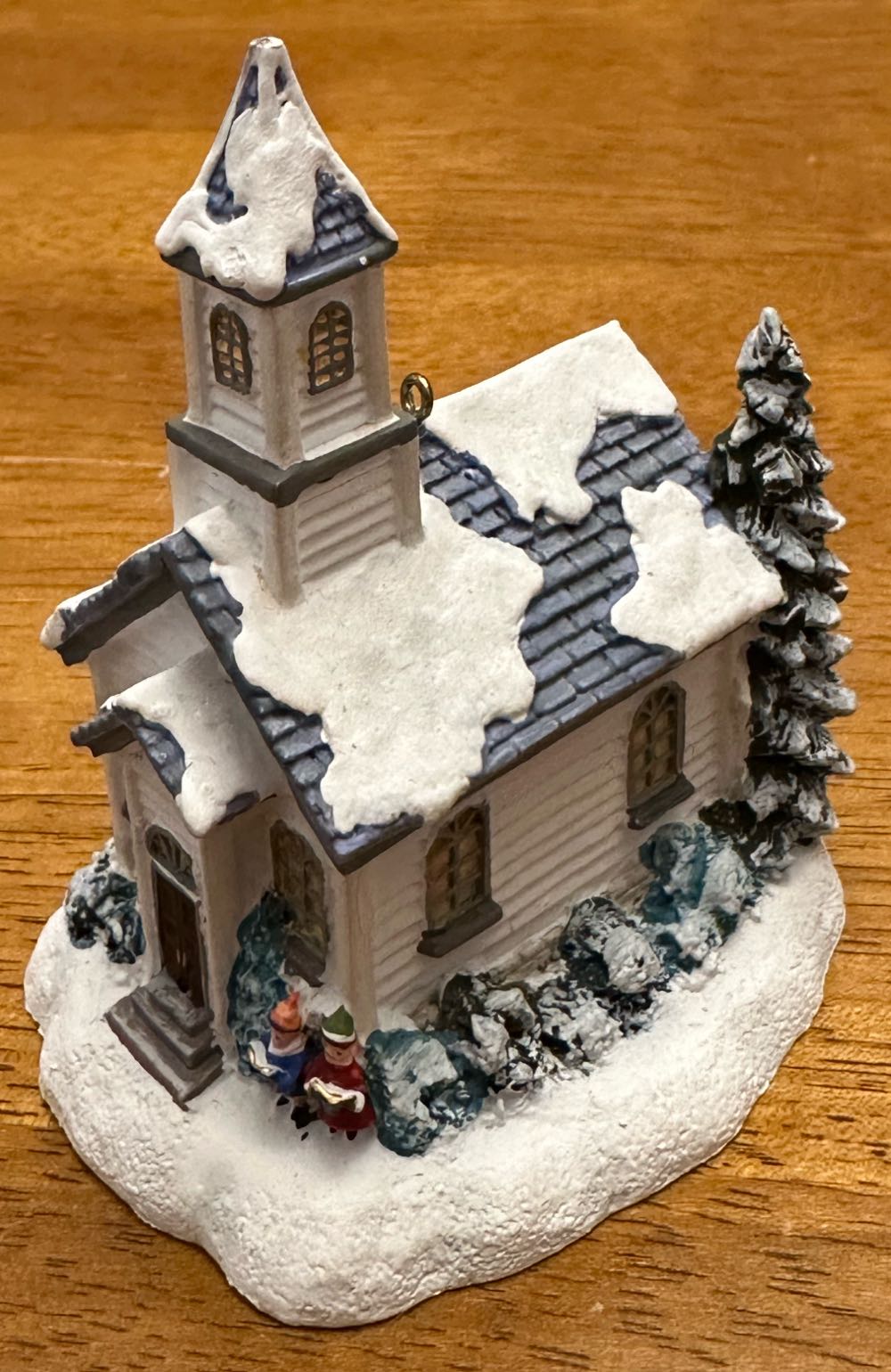 St. Nicholas Church - Thomas Kinkade Winter Memories (Christmas) ornament collectible - Main Image 2