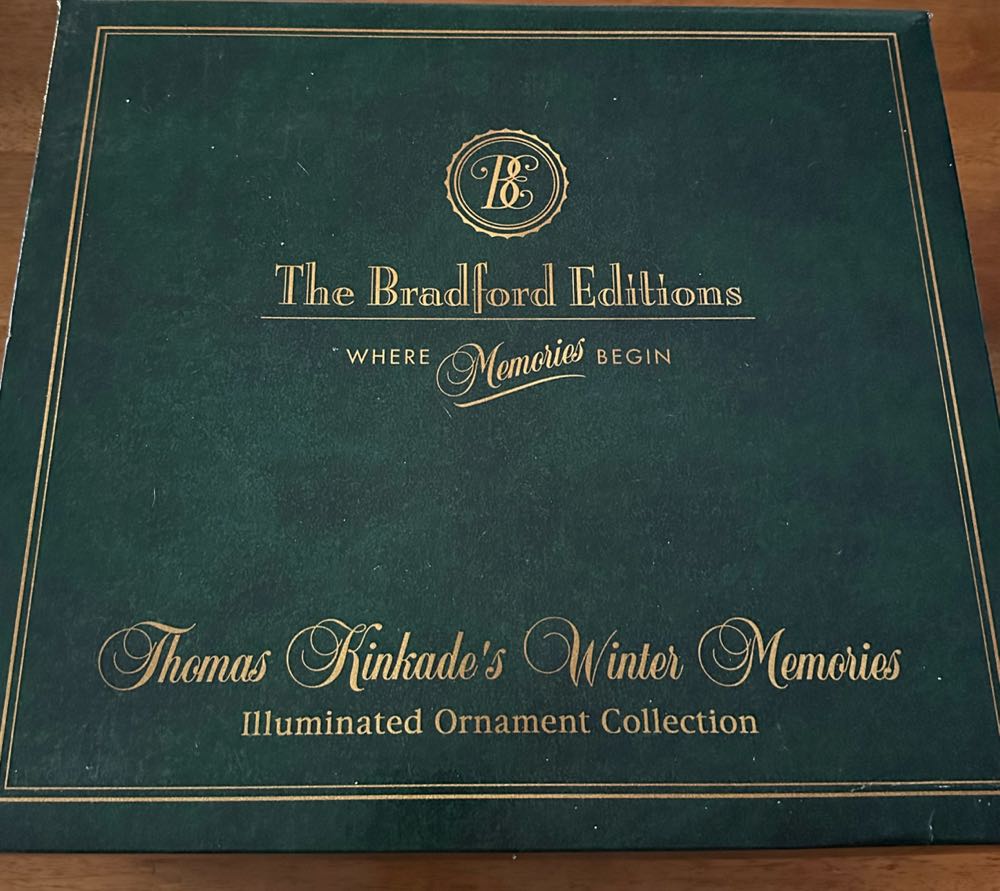 Homestead - Thomas Kinkade Winter Memories (Christmas) ornament collectible - Main Image 4