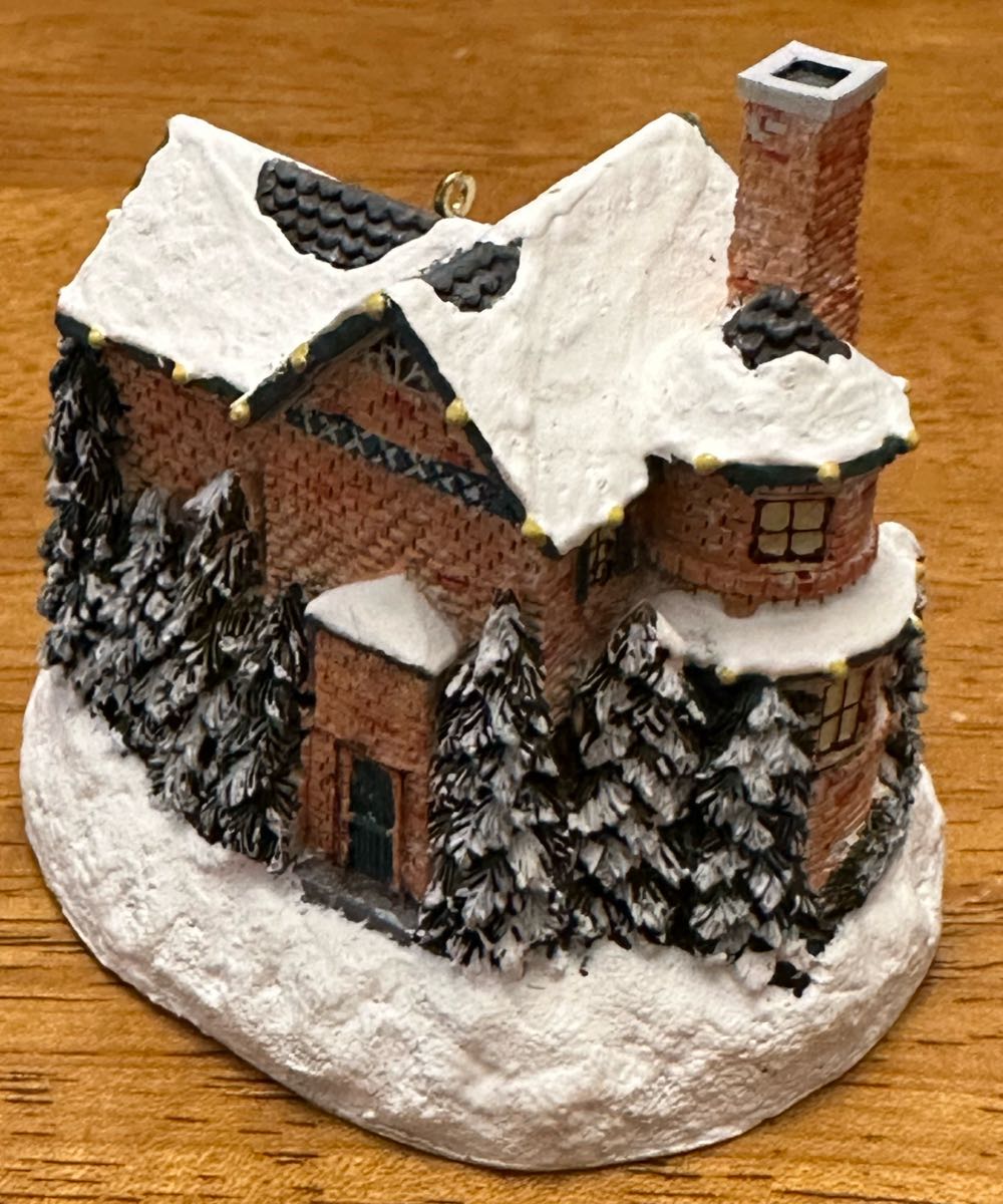 Moonlit Sleigh Ride - Thomas Kinkade Winter Memories (Christmas) ornament collectible - Main Image 2