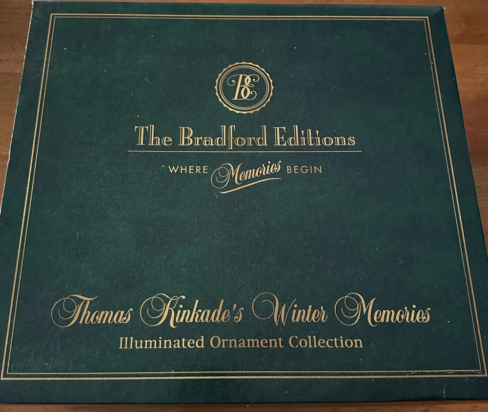 Peace On Earth - Thomas Kinkade Winter Memories (Christmas) ornament collectible - Main Image 4
