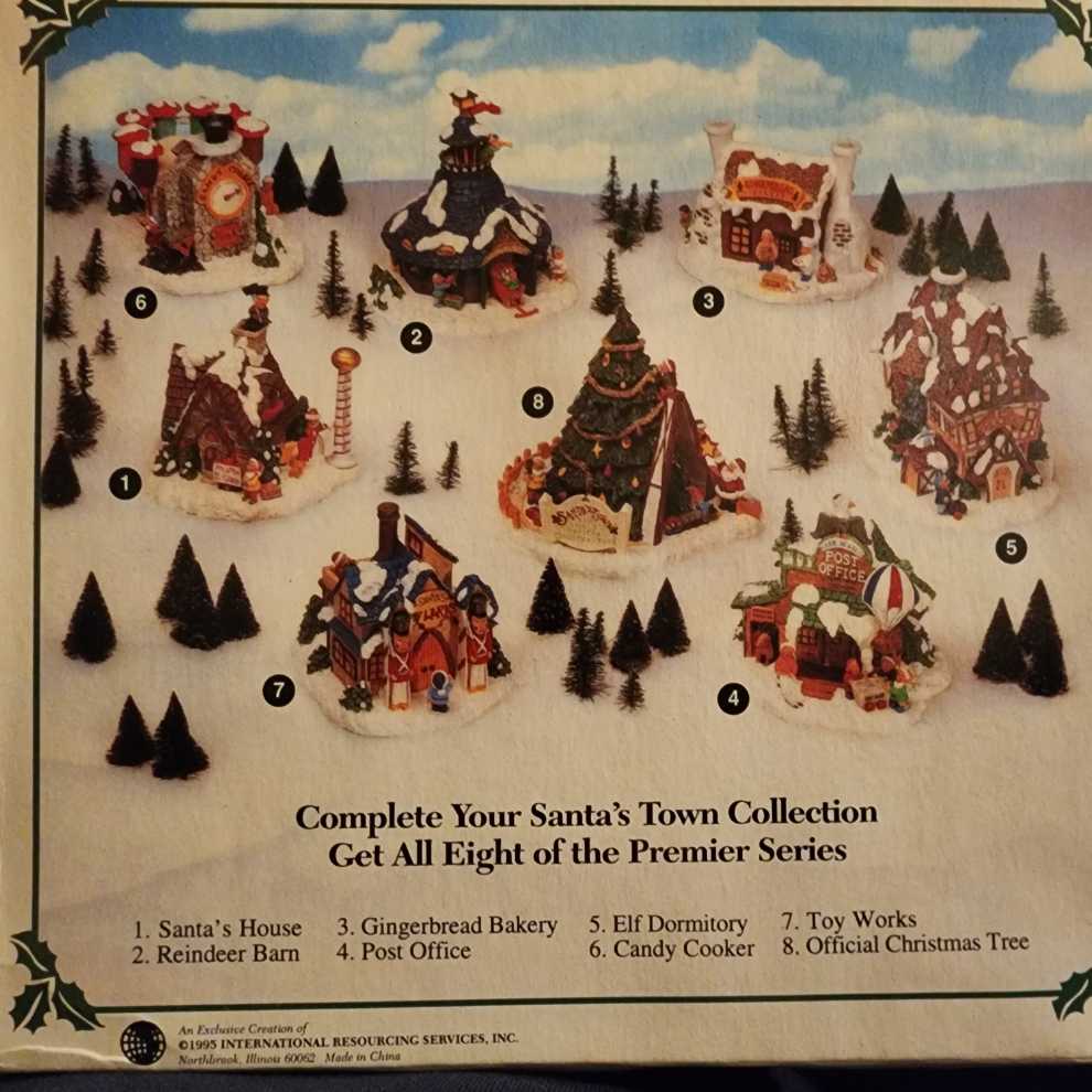ST08 : Official Christmas Tree - Santa’s Town At The North Pole (Santa Village) ornament collectible - Main Image 3