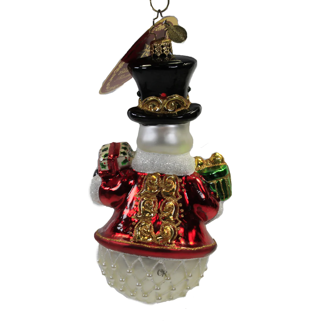 Royal Gift Giving Snowman - Christmas (Christopher Radko) ornament collectible - Main Image 2