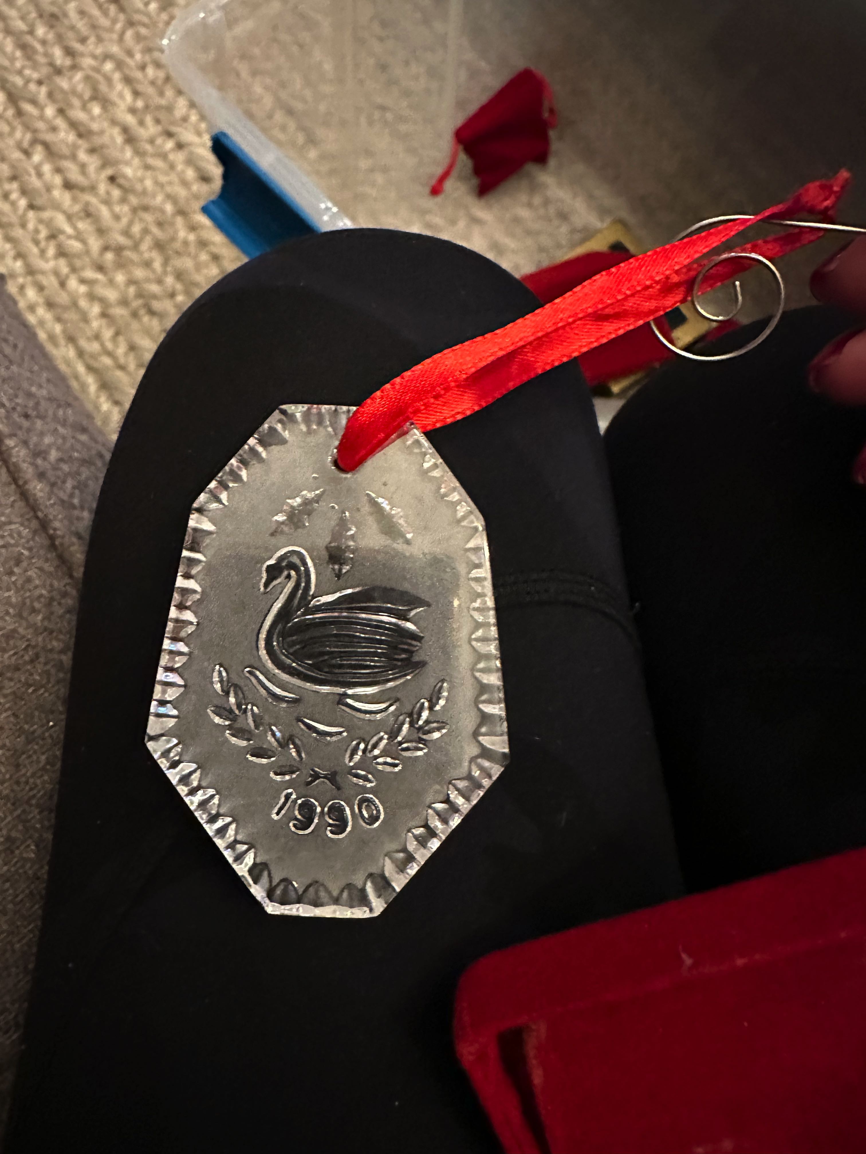 Waterford 1990  ornament collectible - Main Image 2