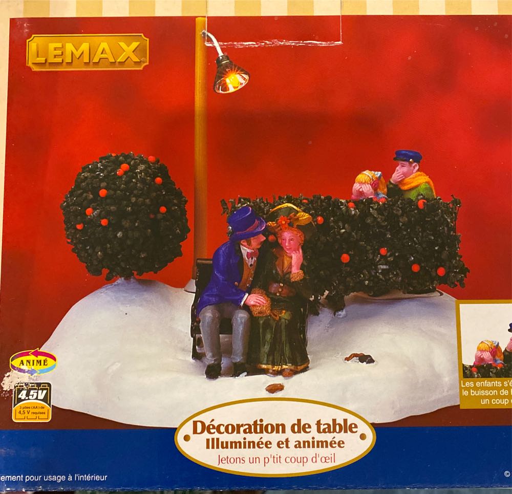 Lemax Sneak A Peak Animated Village Collection #74678 Tested Works!  ornament collectible [Barcode 728162746788] - Main Image 2