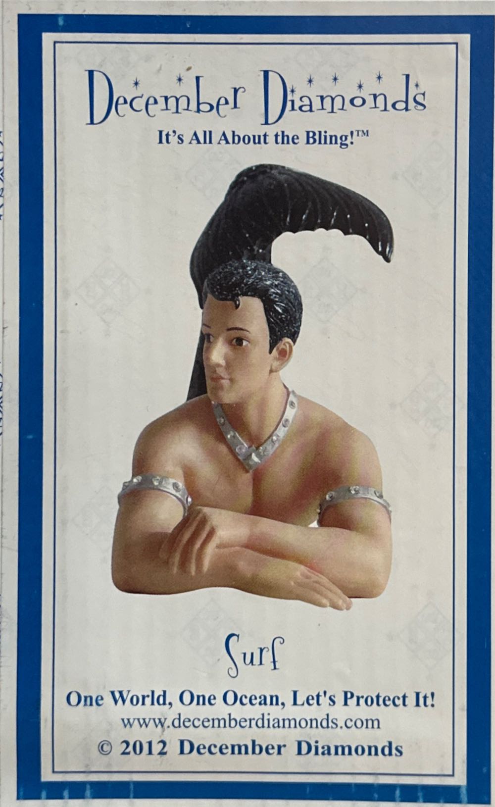 December Diamonds Surf 55-90757  ornament collectible - Main Image 2