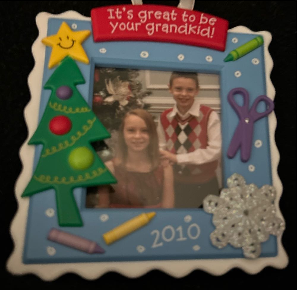 Its Great To Be Your Grandkid Hallmark Ornament Qxg7466 By Hallmark Keepsake  (Picture Ornament) ornament collectible [Barcode 795902136475] - Main Image 2